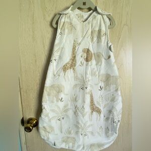 Crane Baby Wearable Blanket, Kendi, 1.7 TOG Soft Animal Print 0-9 Month